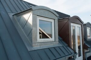 Modern vertical roof windows for Granite Basin Roofing